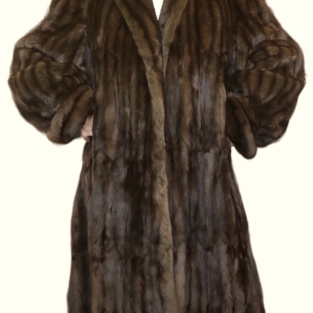 1945 Vintage Russian Squirrel Coat